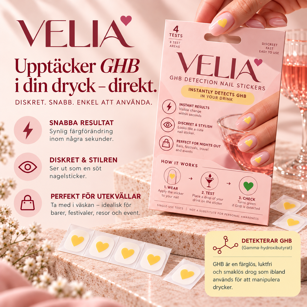 VELIA™ Drinktest för naglar